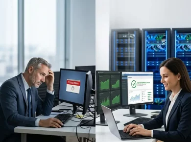 Soporte técnico para empresas previniendo fallas tecnológicas y mejorando la productividad empresarial mediante servicios TI administrados