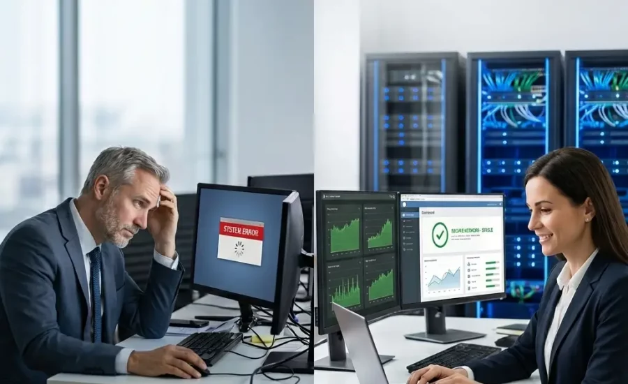 Soporte técnico para empresas previniendo fallas tecnológicas y mejorando la productividad empresarial mediante servicios TI administrados