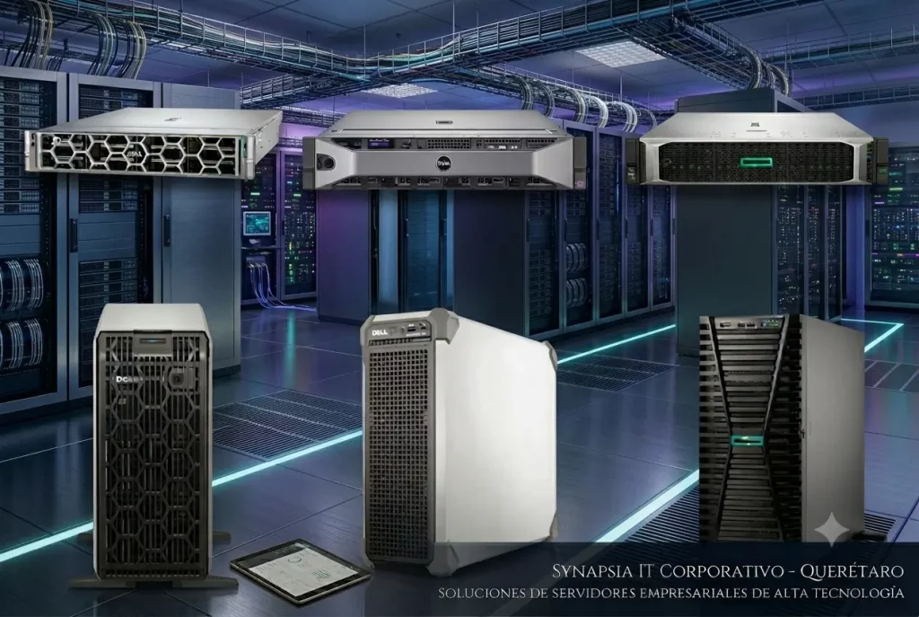 servidores empresariales dell poweredge y hp proliant en queretaro
