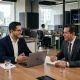 Consultor de TI externo colaborando en la gestión tecnológica de una empresa